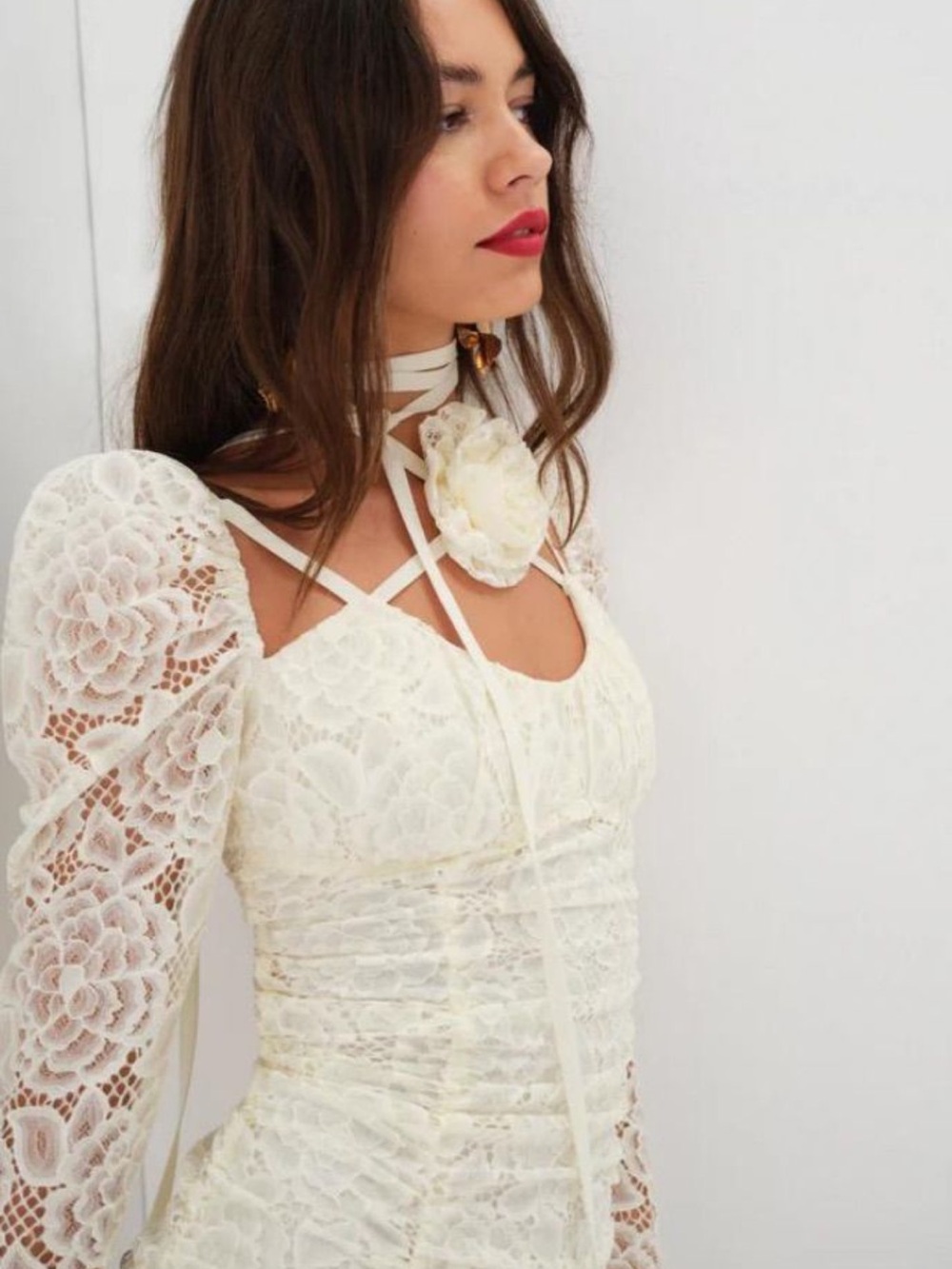 For Love and Lemons Belladonna Mini Dress - Picture 2 of 5